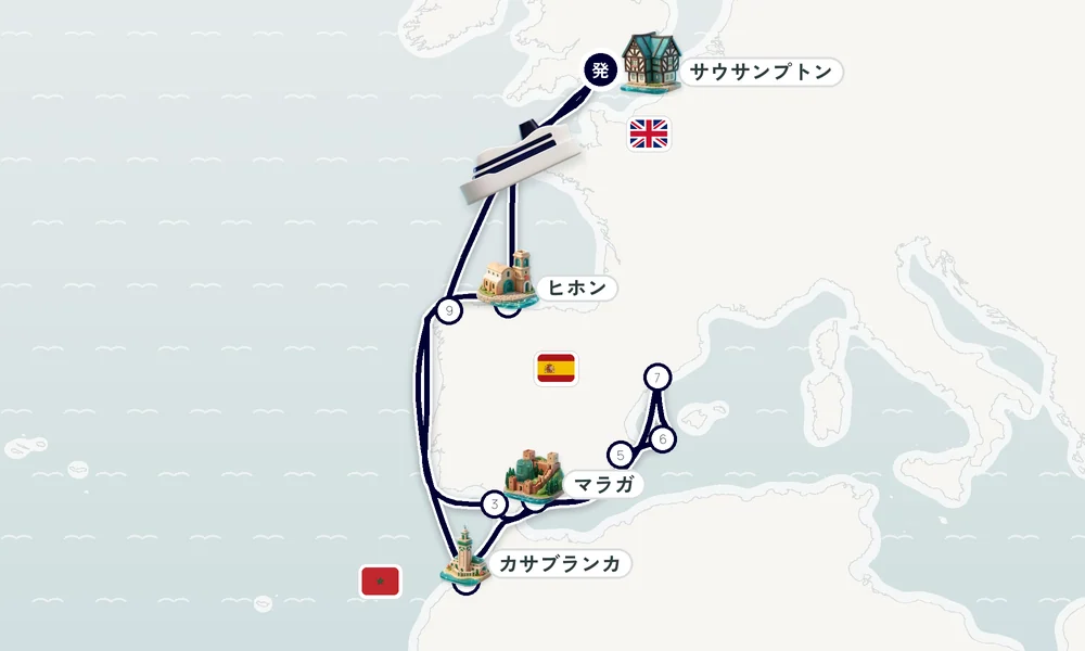 航路マップ