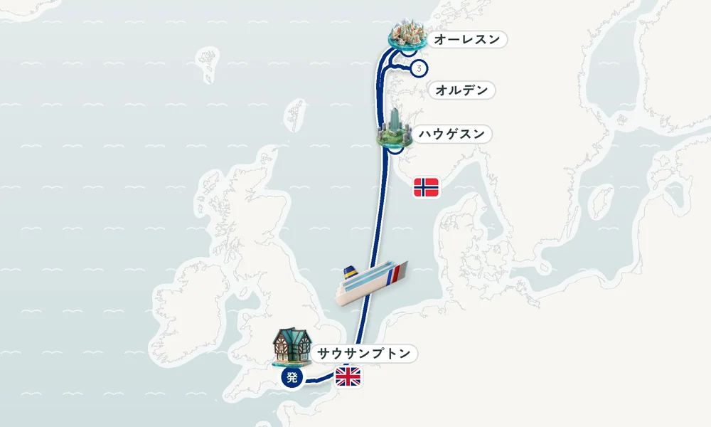 航路マップ