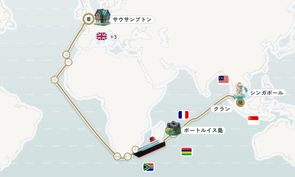 航路マップ