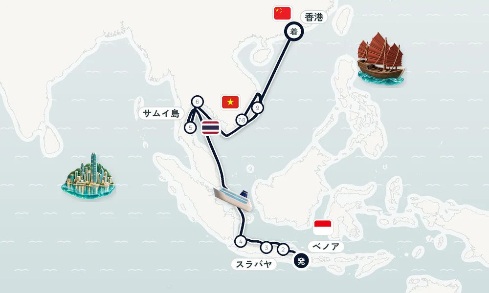 航路マップ