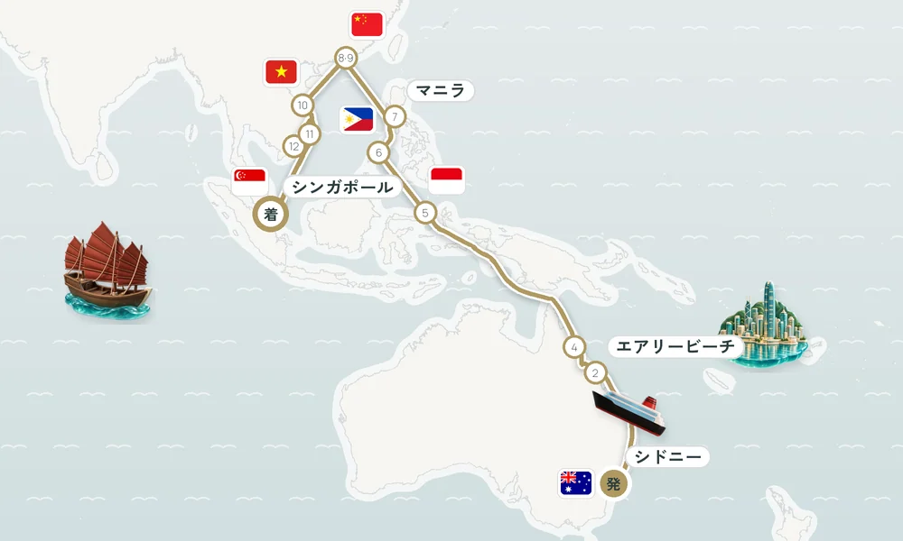 航路マップ