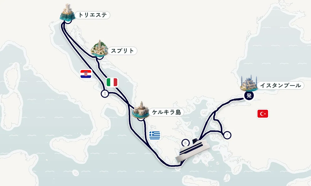 航路マップ