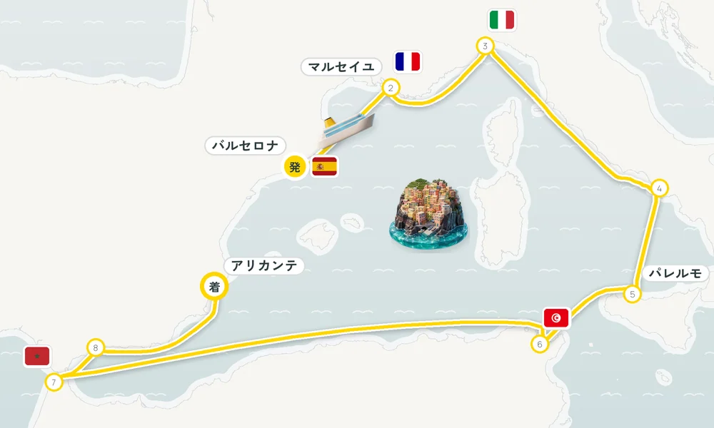 航路マップ