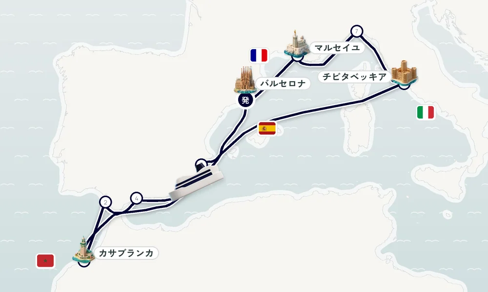 航路マップ