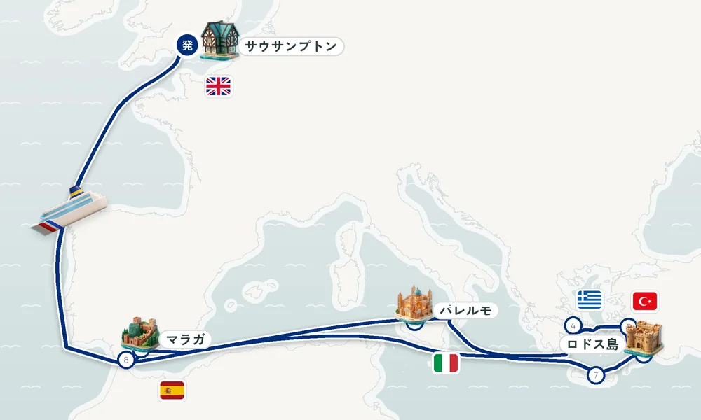 航路マップ