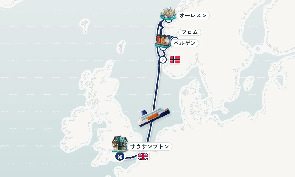 航路マップ
