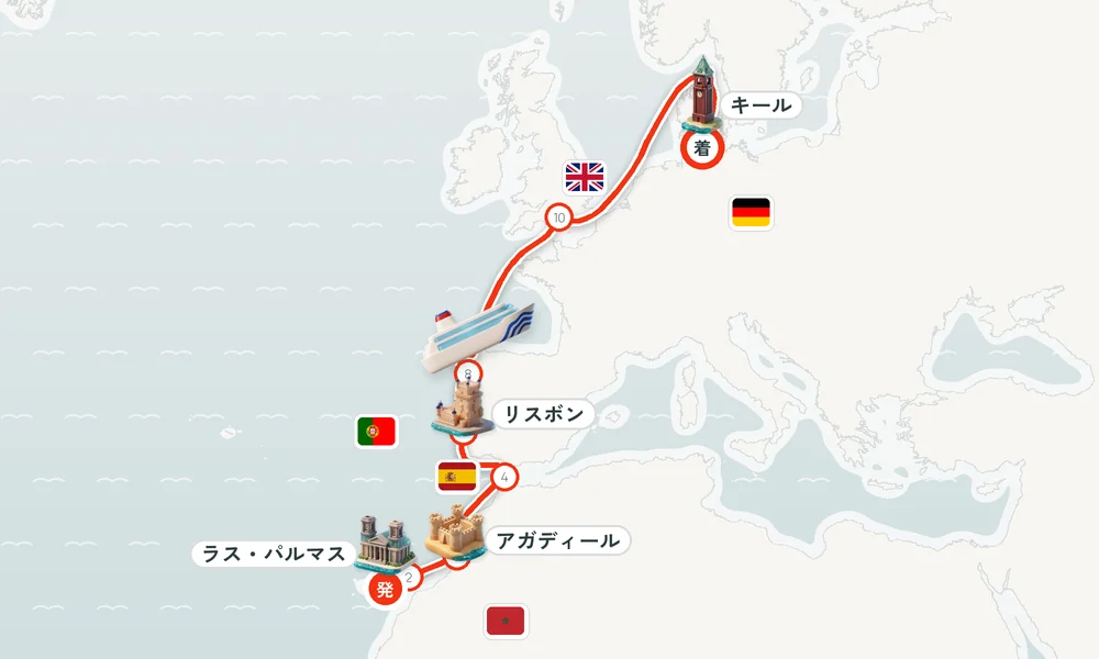 航路マップ