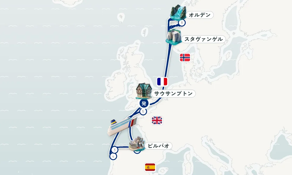 航路マップ