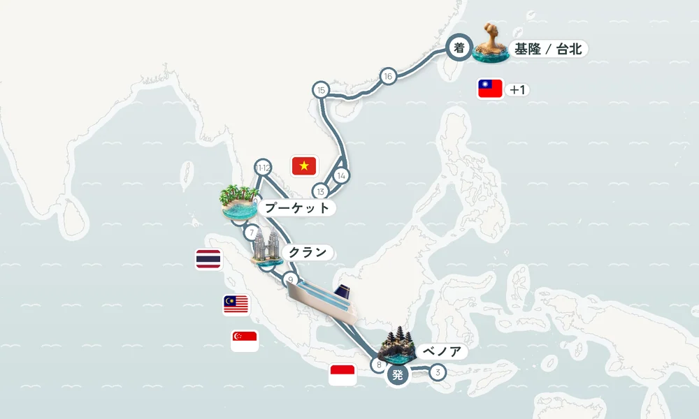 航路マップ