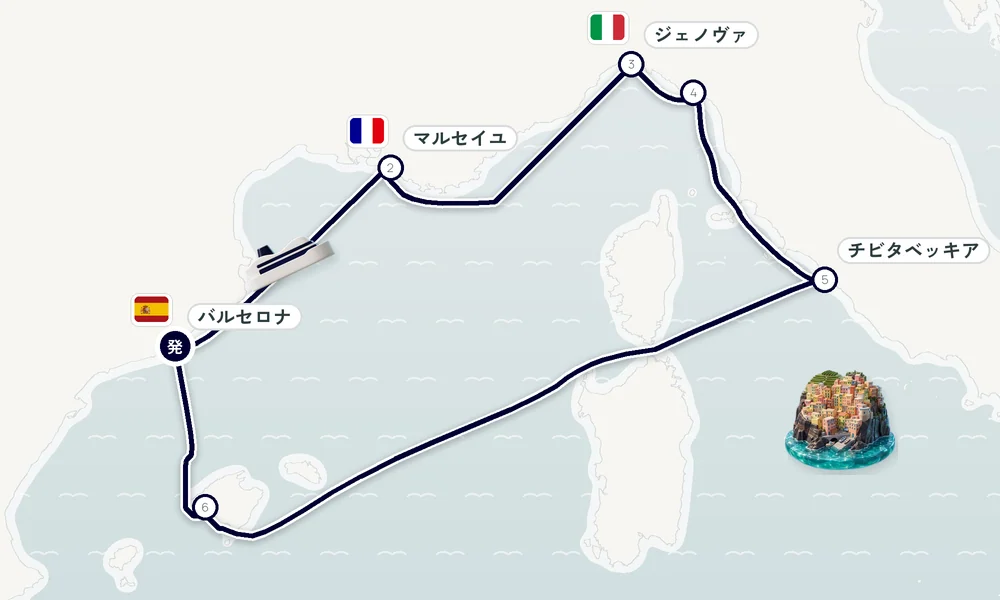 航路マップ