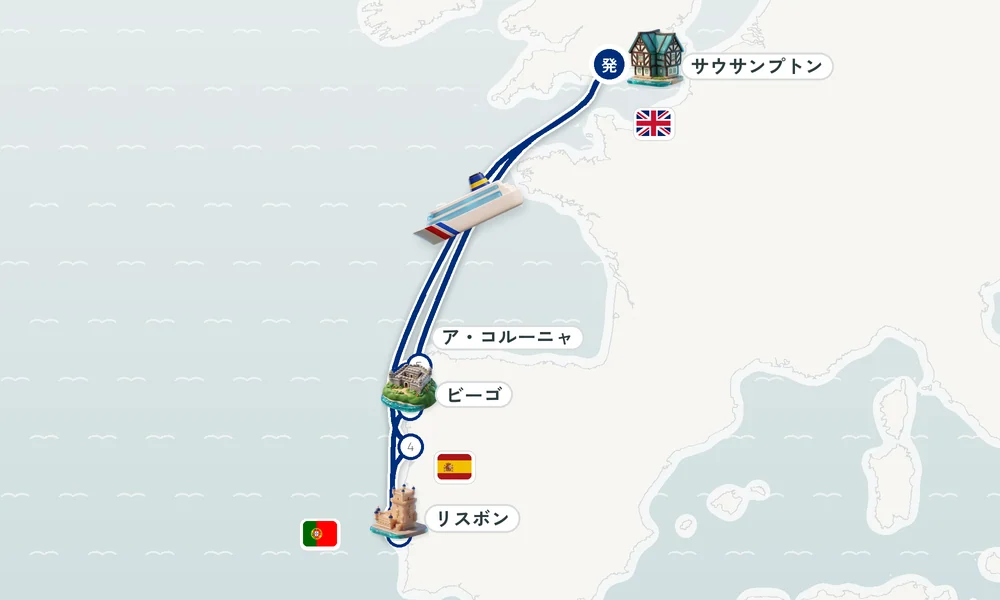 航路マップ