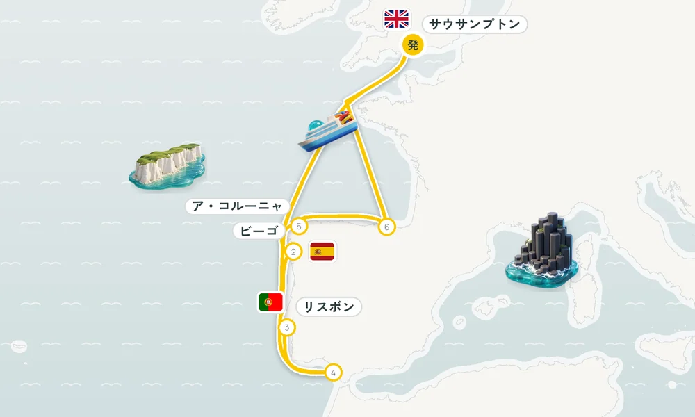航路マップ