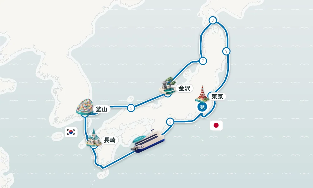 航路マップ