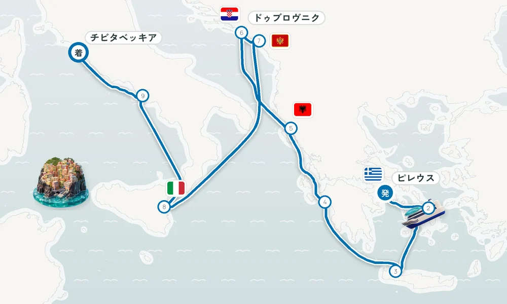 航路マップ