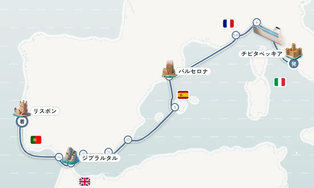 航路マップ
