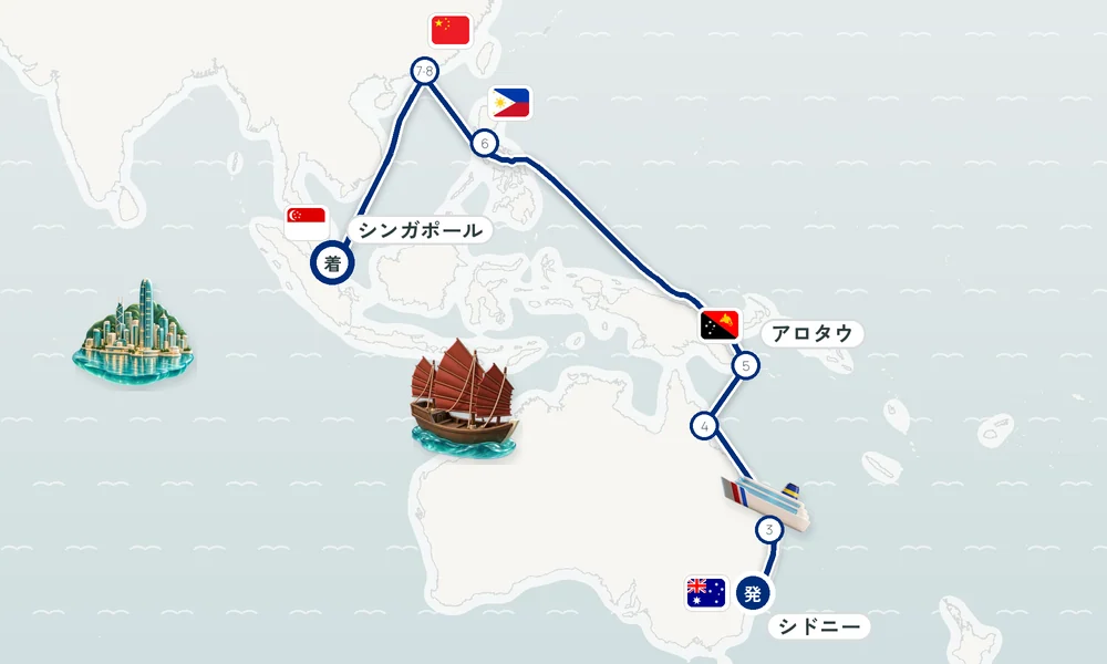 航路マップ
