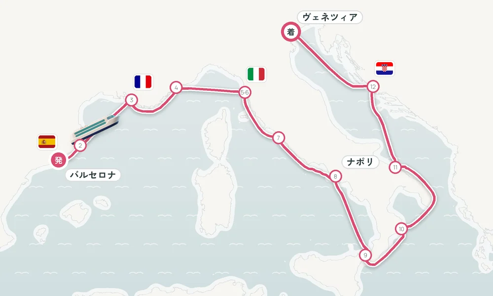 航路マップ