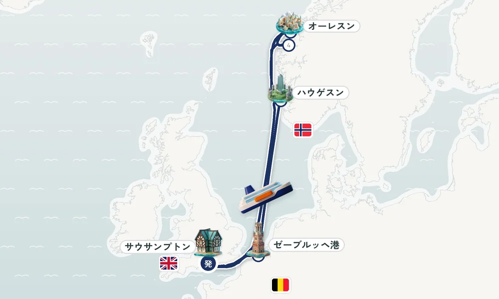 航路マップ