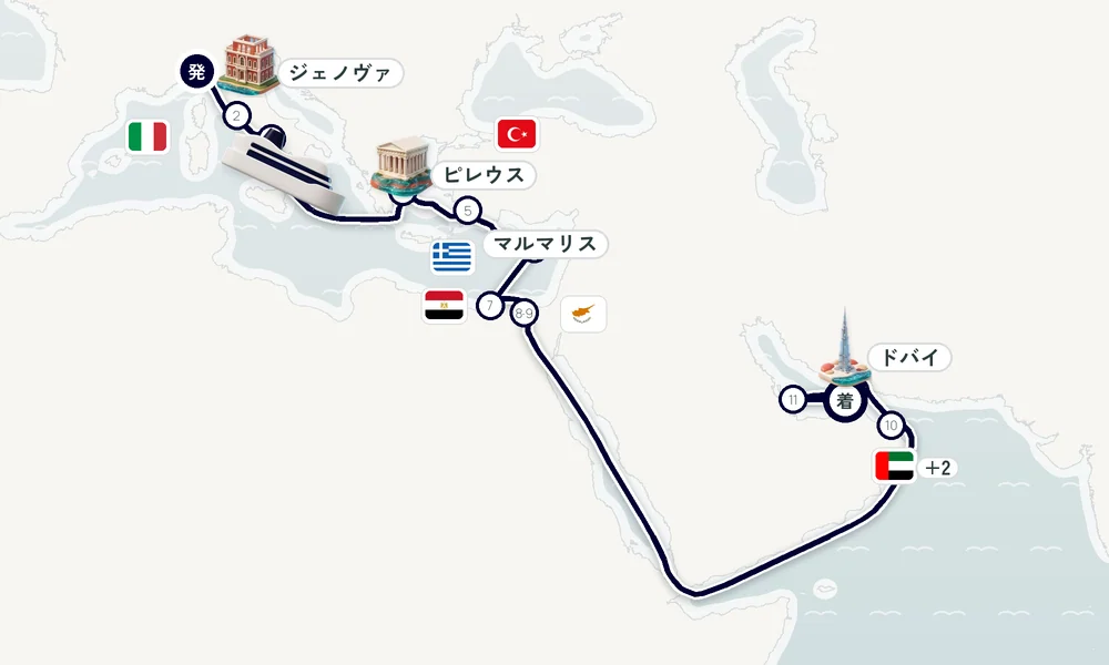 航路マップ