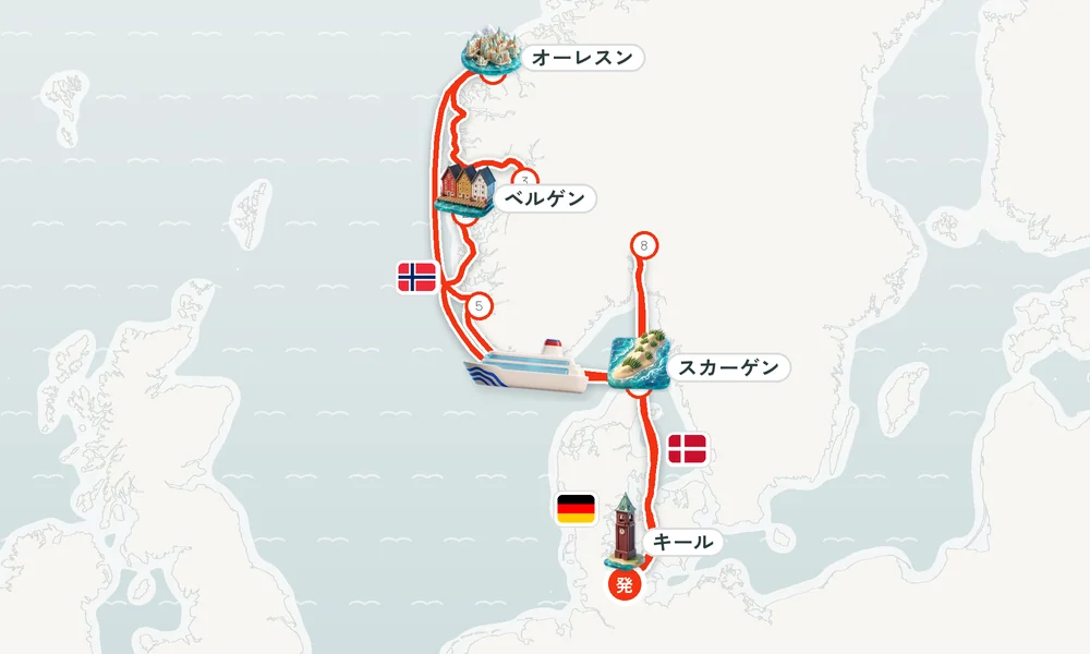 航路マップ