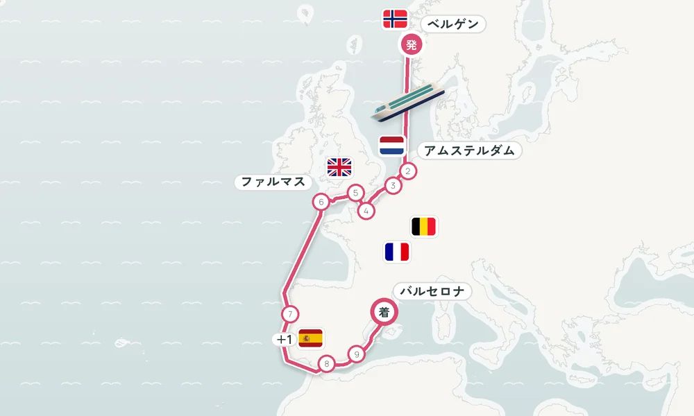 航路マップ
