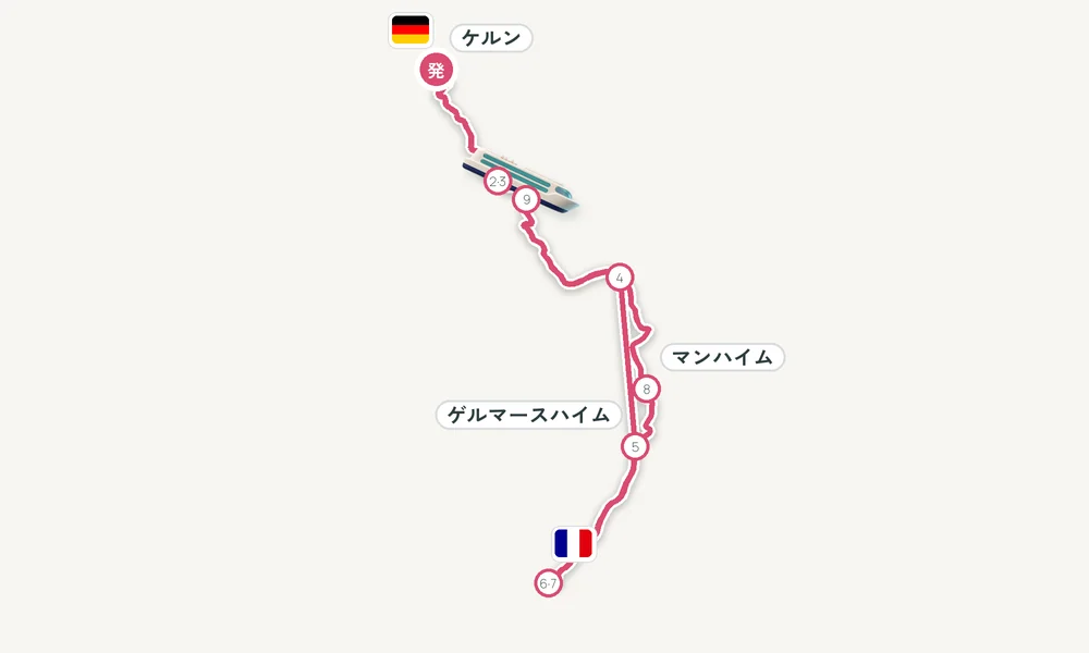 航路マップ