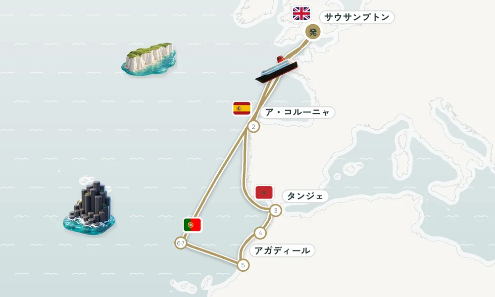 航路マップ