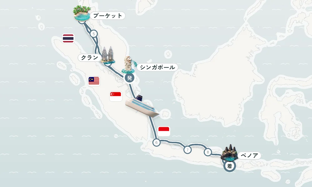 航路マップ