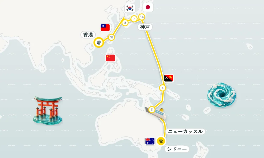 航路マップ