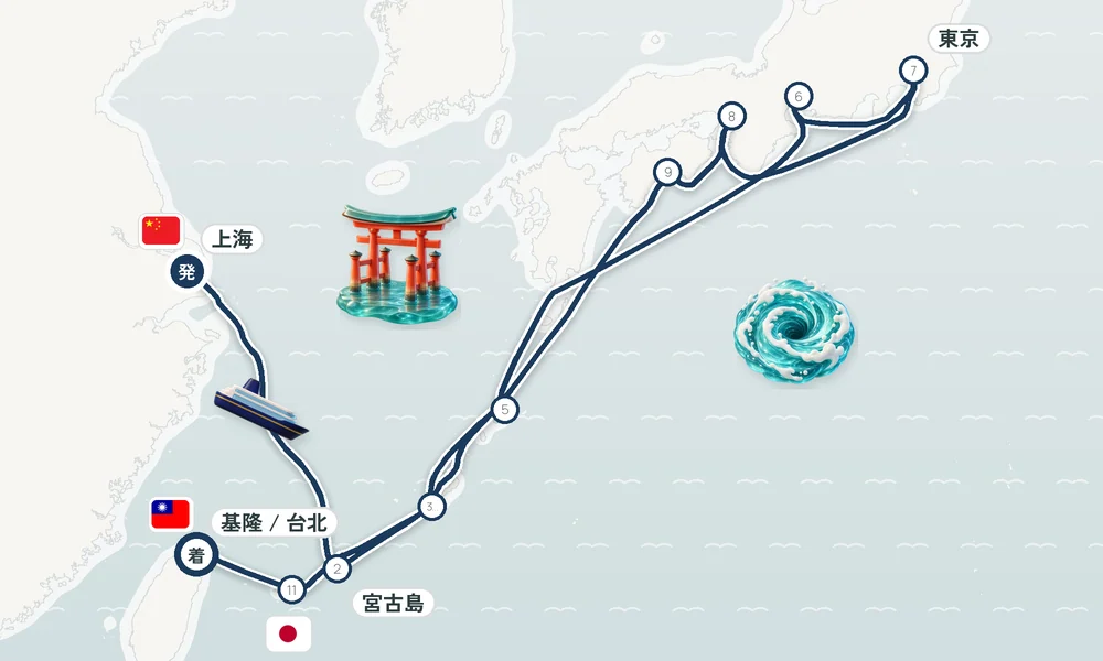 航路マップ