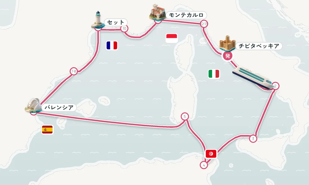 航路マップ