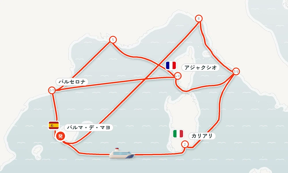 航路マップ