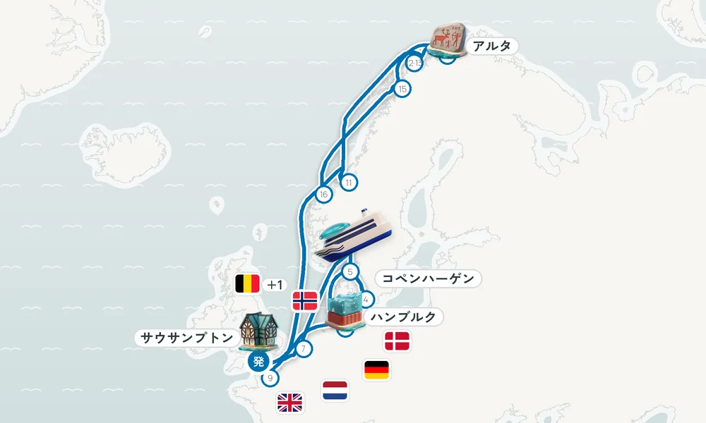 航路マップ