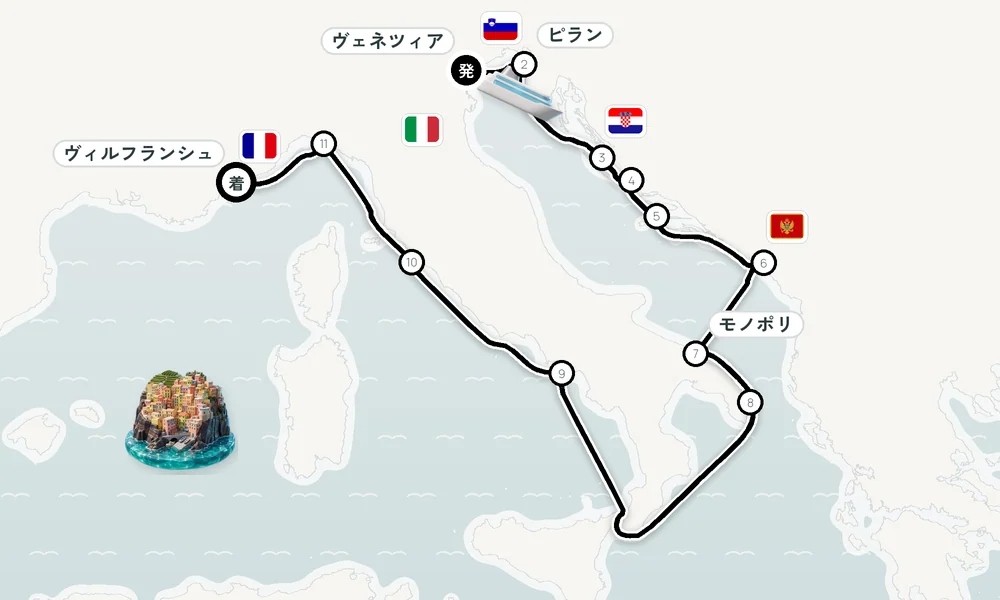 航路マップ