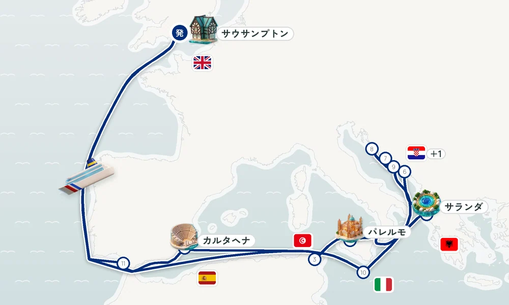 航路マップ