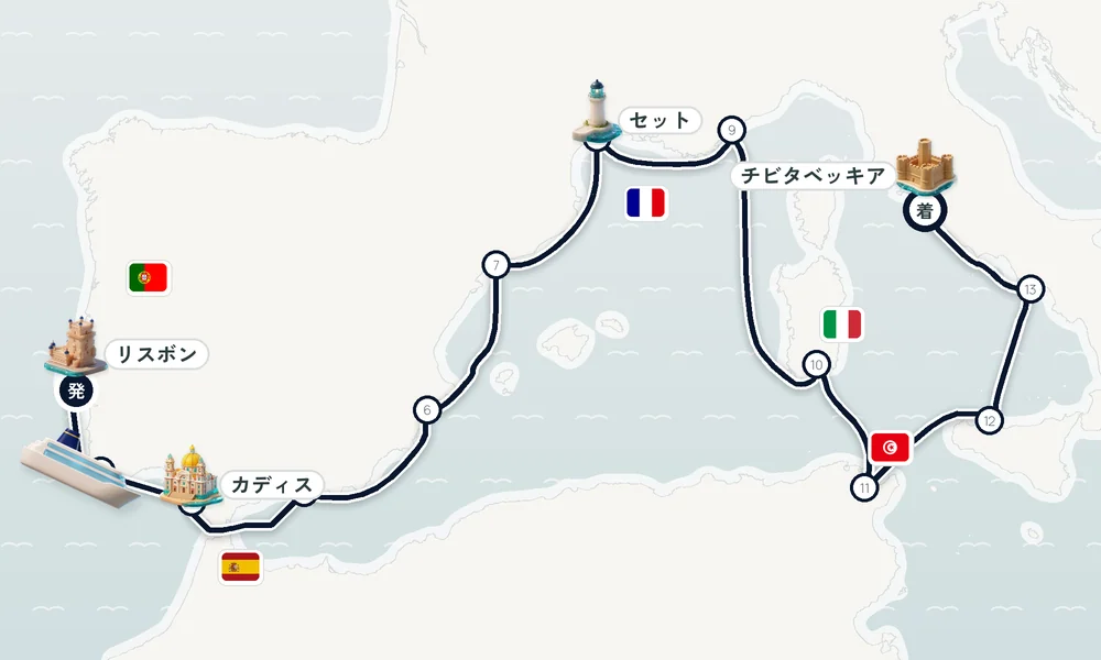 航路マップ