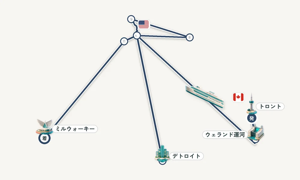 航路マップ