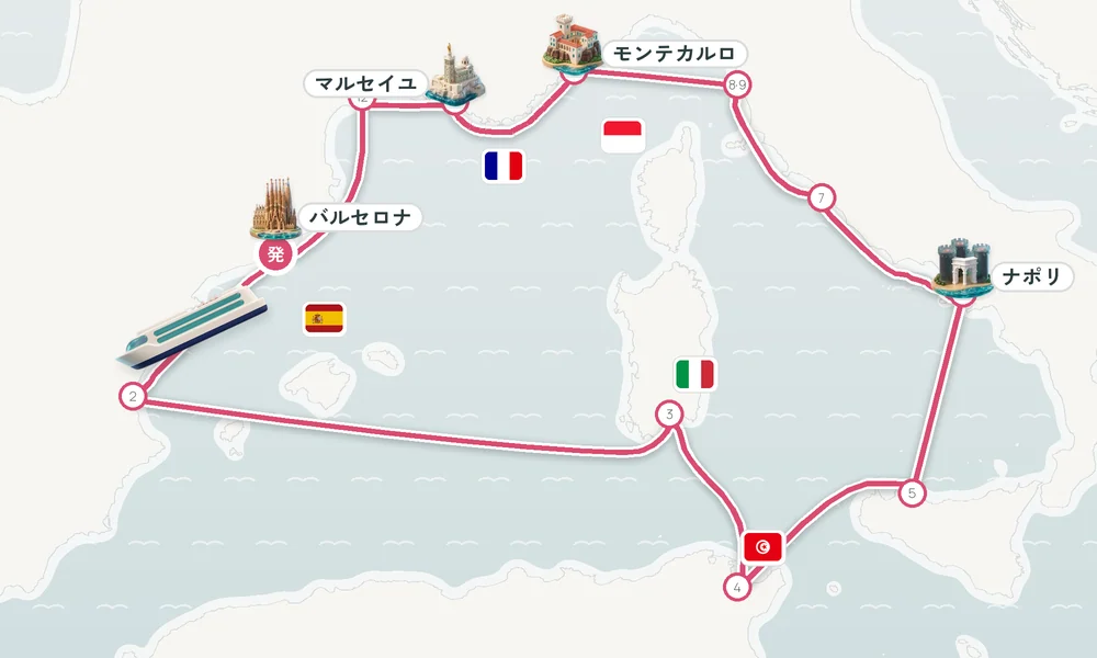 航路マップ