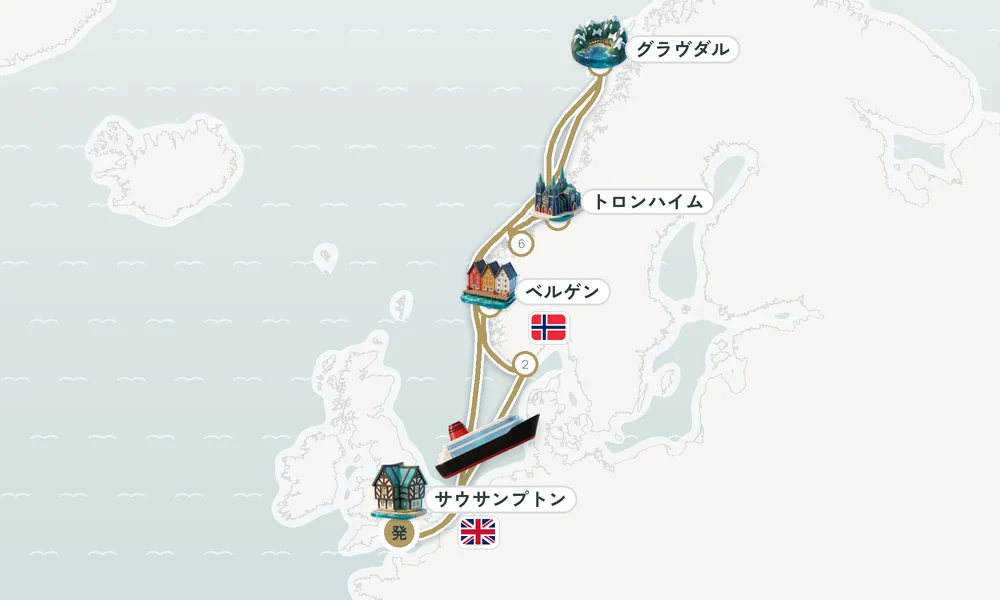 航路マップ