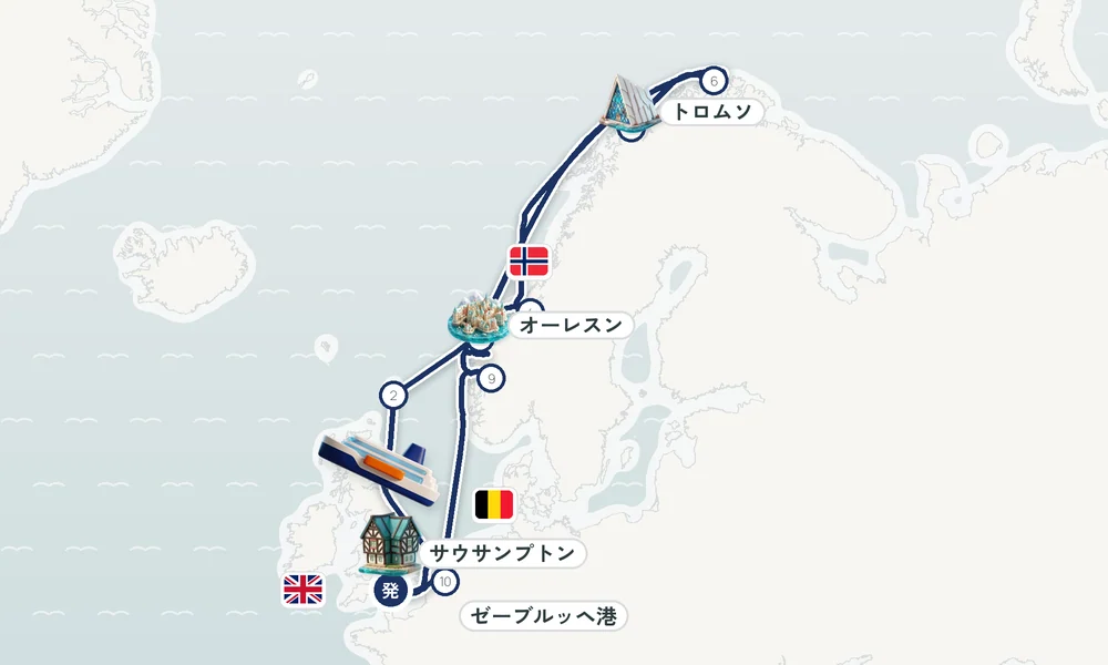 航路マップ