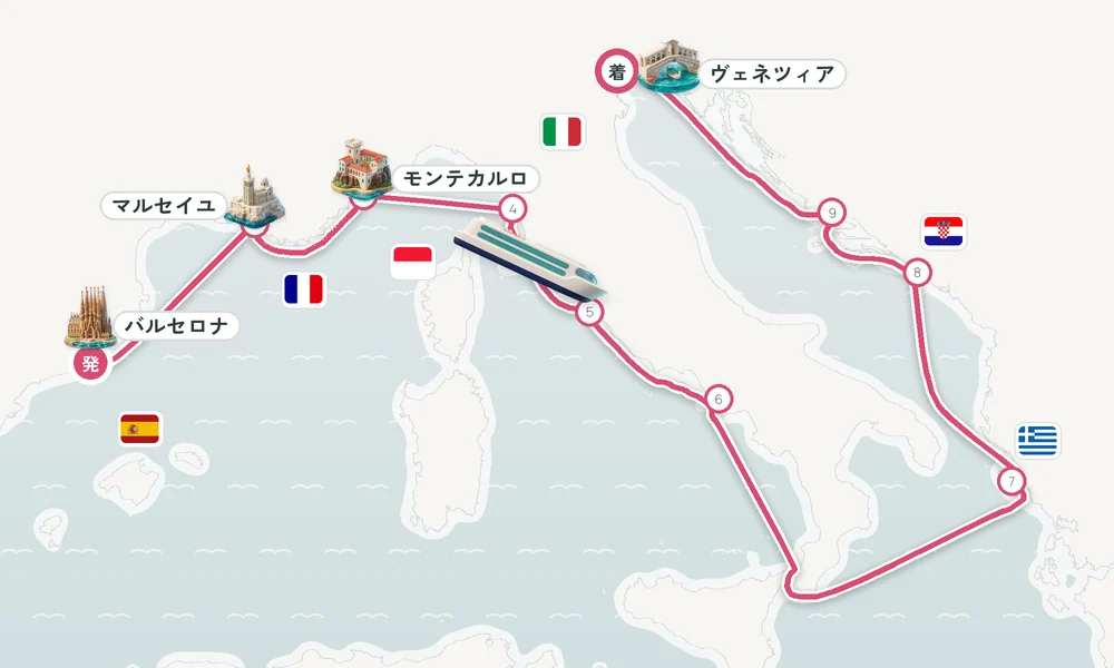 航路マップ