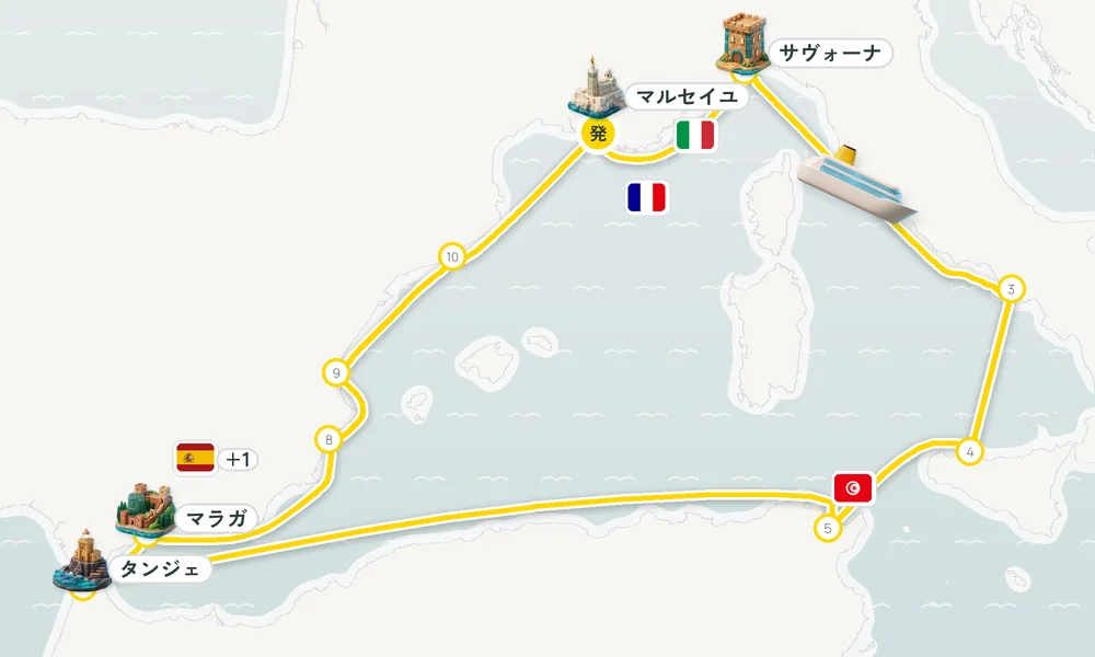 航路マップ