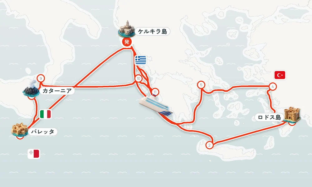 航路マップ