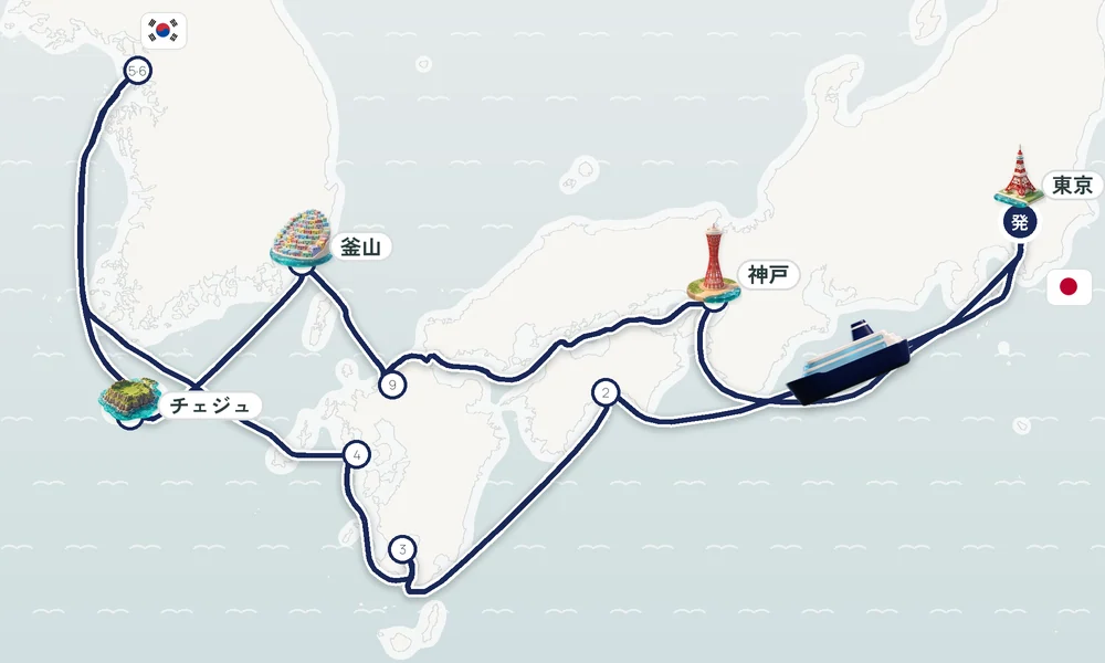 航路マップ