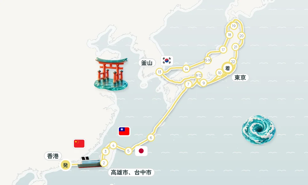 航路マップ