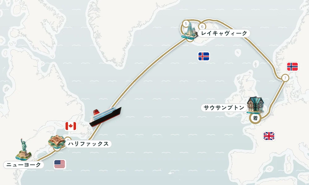 航路マップ