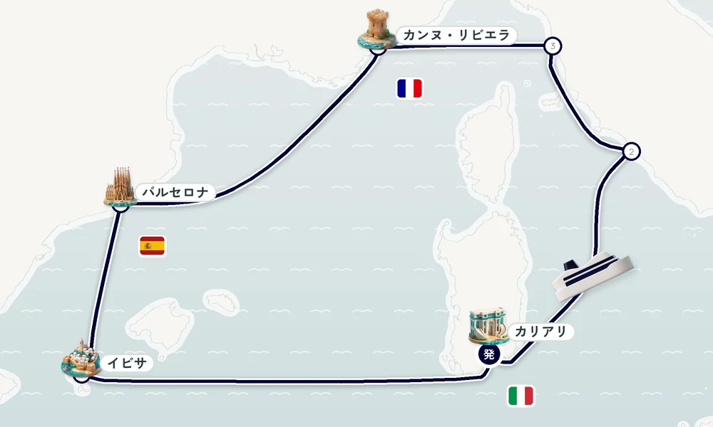 航路マップ