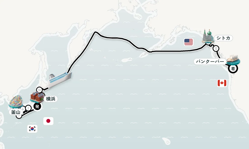 航路マップ