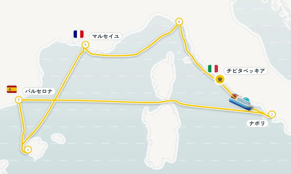 航路マップ