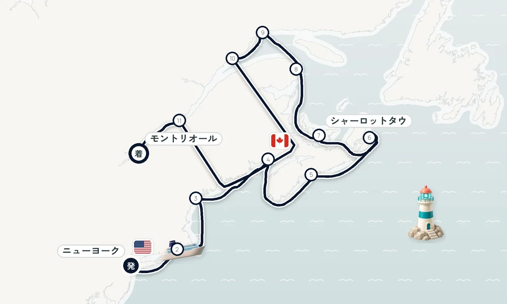 航路マップ